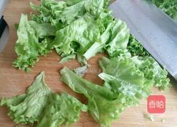 核桃蚝油生菜的做法图解1