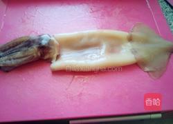 爆炒鱿鱼卷的做法图解1