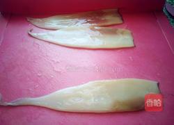 爆炒鱿鱼卷的做法图解3