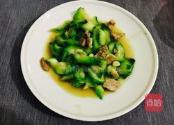 家常瘦肉炒丝瓜的做法图解5