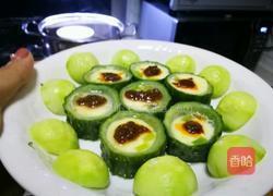 一口一个黄瓜炖蛋的做法图解7