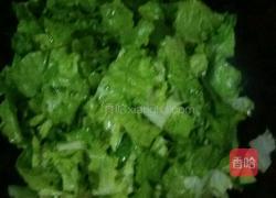 爆生菜的做法图解4