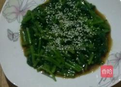 炒茼蒿的做法图解5