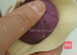 紫薯馒头的做法图解8