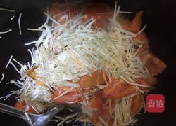 西红柿炒金针菇的做法图解9