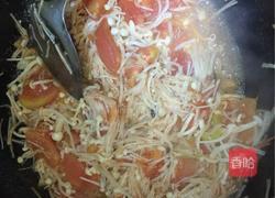 西红柿炒金针菇的做法图解10