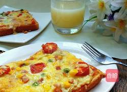 吐司披萨的做法图解10