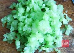 油渣芹菜打卤面的做法图解6