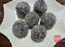 草莓紫薯椰蓉球的做法图解6