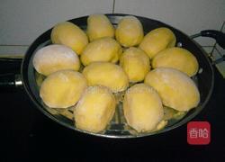 玉米面酸菜馅菜团子的做法图解13