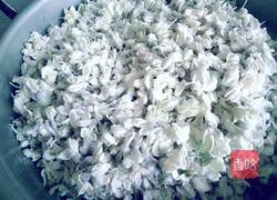 蒸槐花的做法图解4