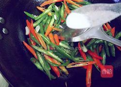 双椒炒肉皮的做法图解6