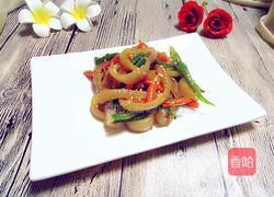 双椒炒肉皮的做法图解13