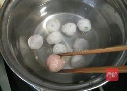 青菜鸡蛋肉丸汤的做法图解6