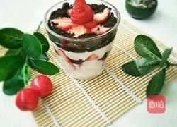 奥利奥草莓酸奶杯的做法图解14
