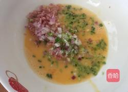 米饭鸡蛋饼的做法图解4