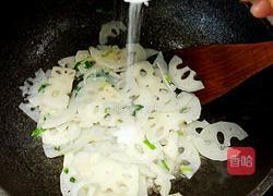 清炒莲藕的做法图解4