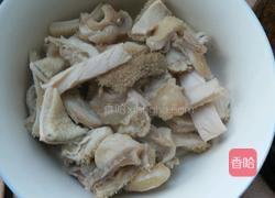 白萝卜焖牛筋肚的做法图解1