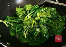 蒜泥炒木耳菜的做法图解4