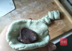 奶香青团子的做法图解13
