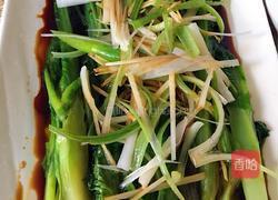 白灼凤尾的做法图解8