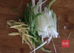 白灼凤尾的做法图解3