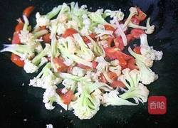 番茄炒椰菜花的做法图解11