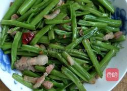 空心菜梗炒肉的做法图解6