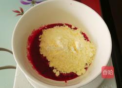 火龙果汁溶豆的做法图解2