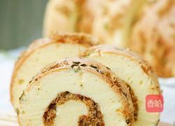 葱香肉松蛋糕卷的做法图解1