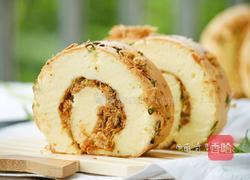 葱香肉松蛋糕卷的做法图解26