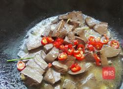 炒鸭血的做法图解6