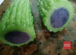 苦瓜紫薯圈的做法图解8