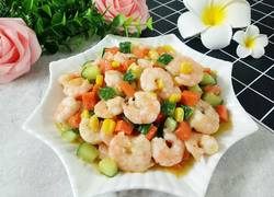 三色炒虾仁