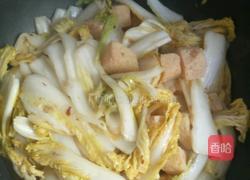 娃娃菜炖冻豆腐的做法图解5