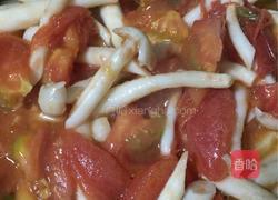 番茄炒海鲜菇的做法图解7