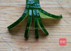 趣味黄瓜花的做法图解3