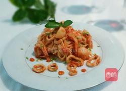 海鲜天使意面(全面解析怎样煮制弹牙意面和鲜美酱汁的方法)的做法图解13