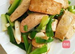 大葱炒白干的做法图解6