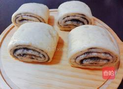 黑芝麻卷的做法图解7