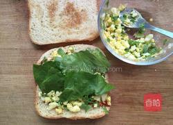 简易三明治的做法图解9