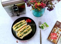 简易三明治的做法图解12