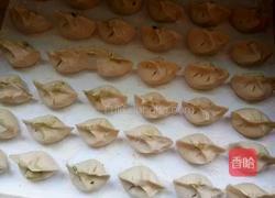 茼蒿馅饺子的做法图解11