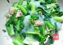 小白菜炖粉丝的做法图解8