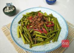 肉末蒜薹的做法图解10