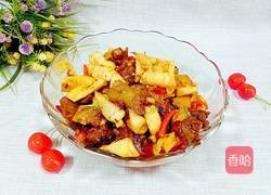 苦笋烧鸭的做法图解15