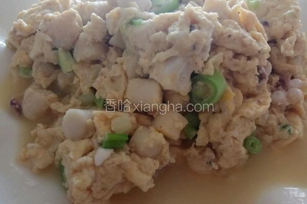 老屋私房菜海鲜炒蛋