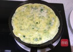 茴香鸡蛋饼的做法图解8