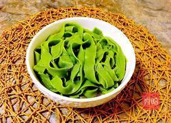 手擀菠菜面的做法图解16