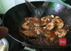 老屋私房菜红烧鲅鱼尾的做法图解6